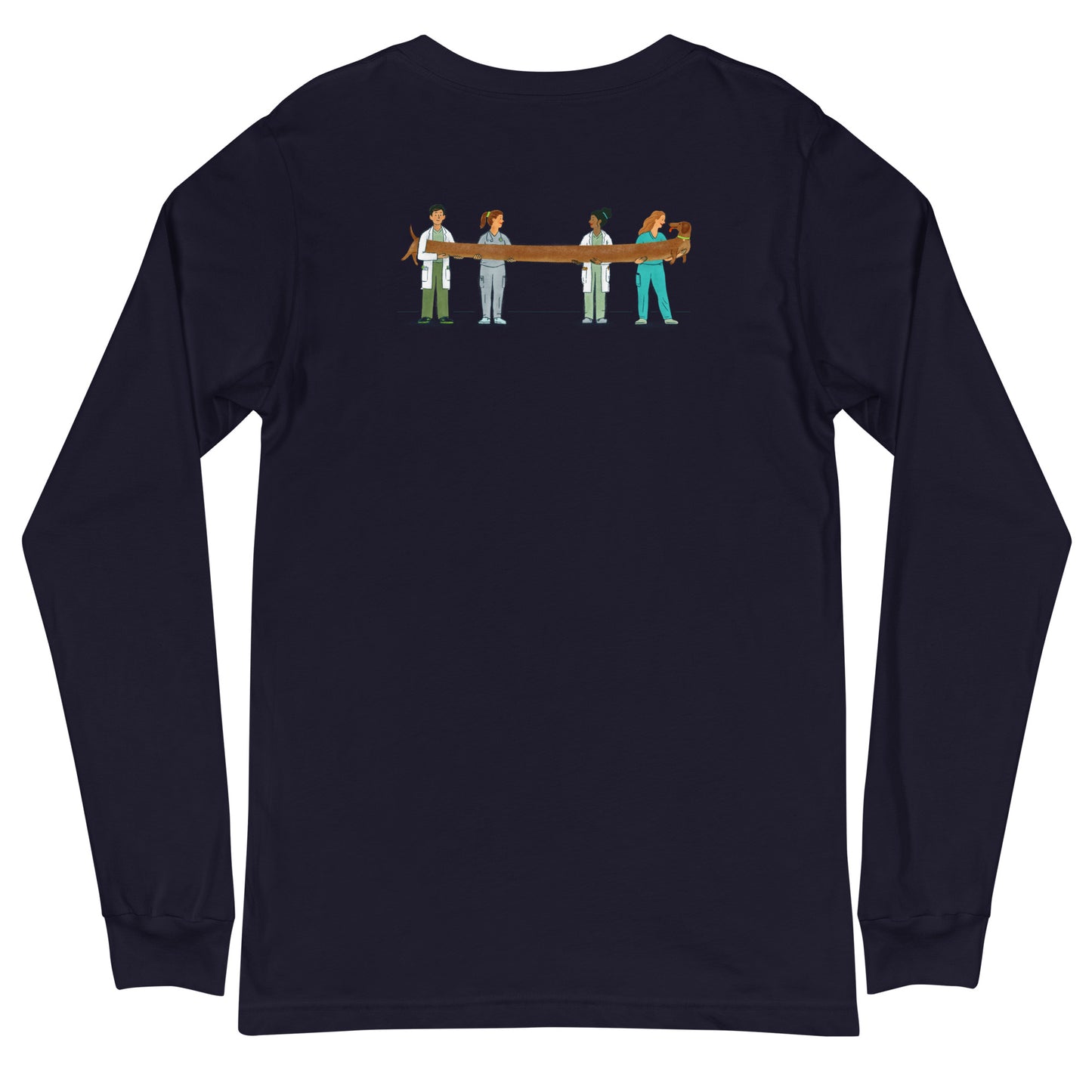 Unisex Long Sleeve Tee (Wiener Dog)