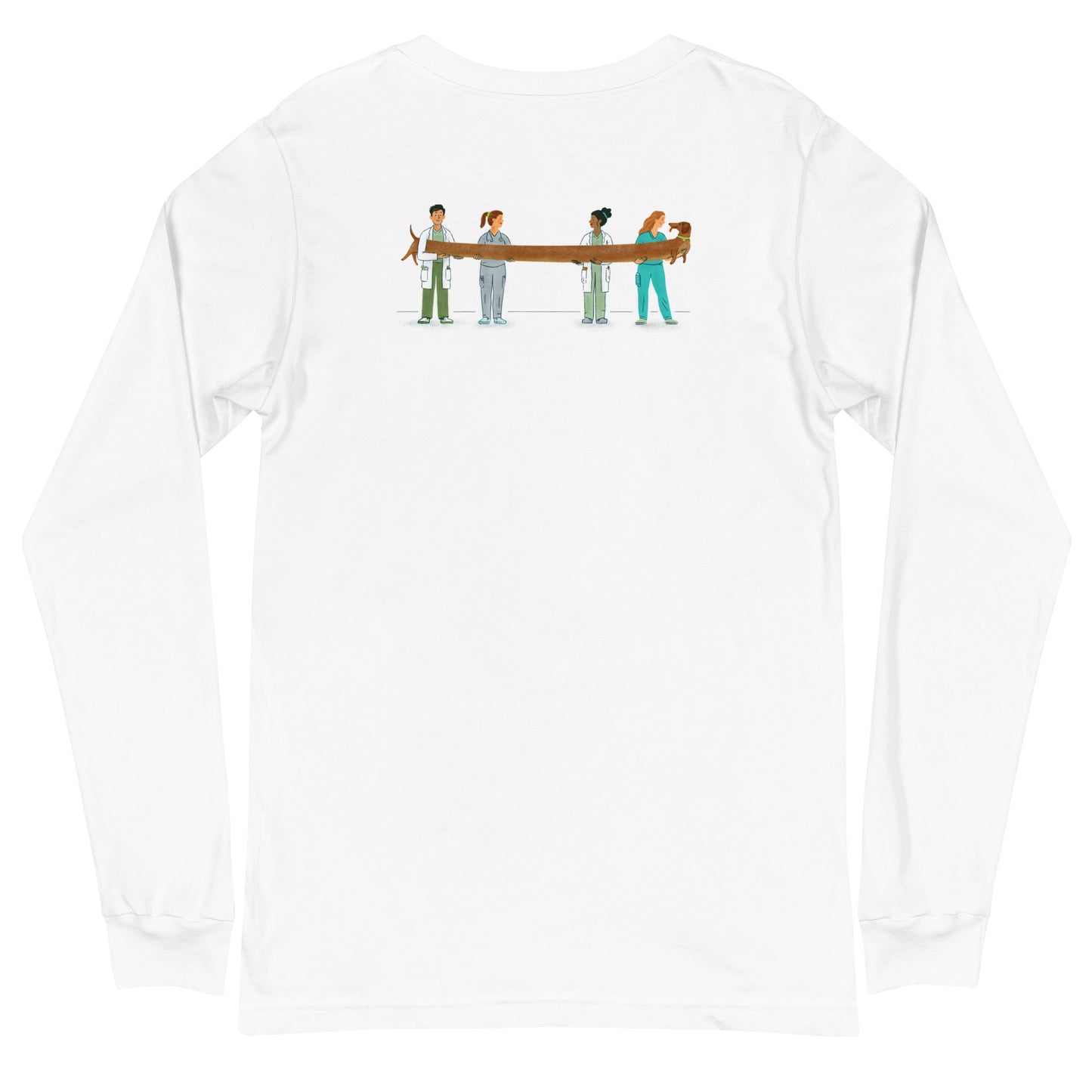 Unisex Long Sleeve Tee (Wiener Dog)