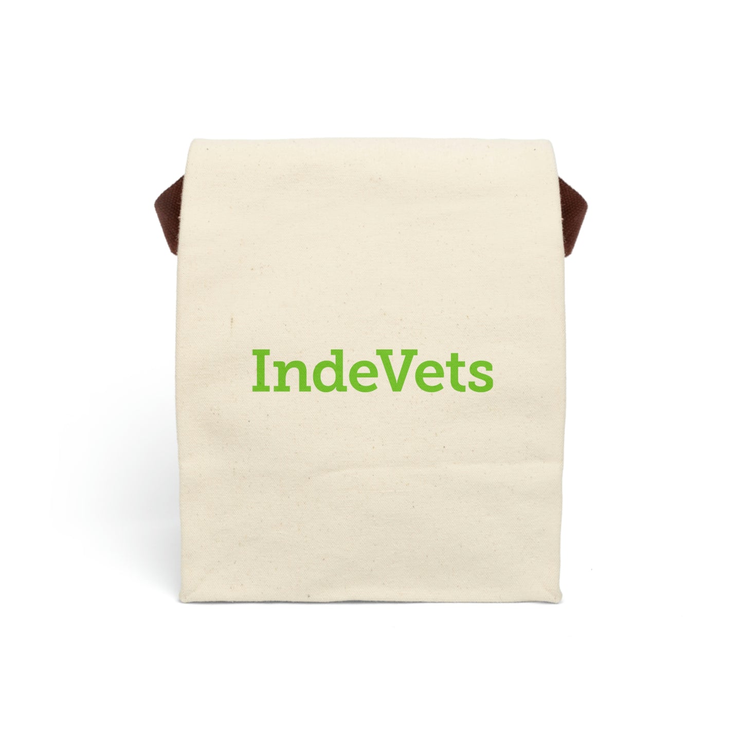 Canvas Lunch Bag With Strap