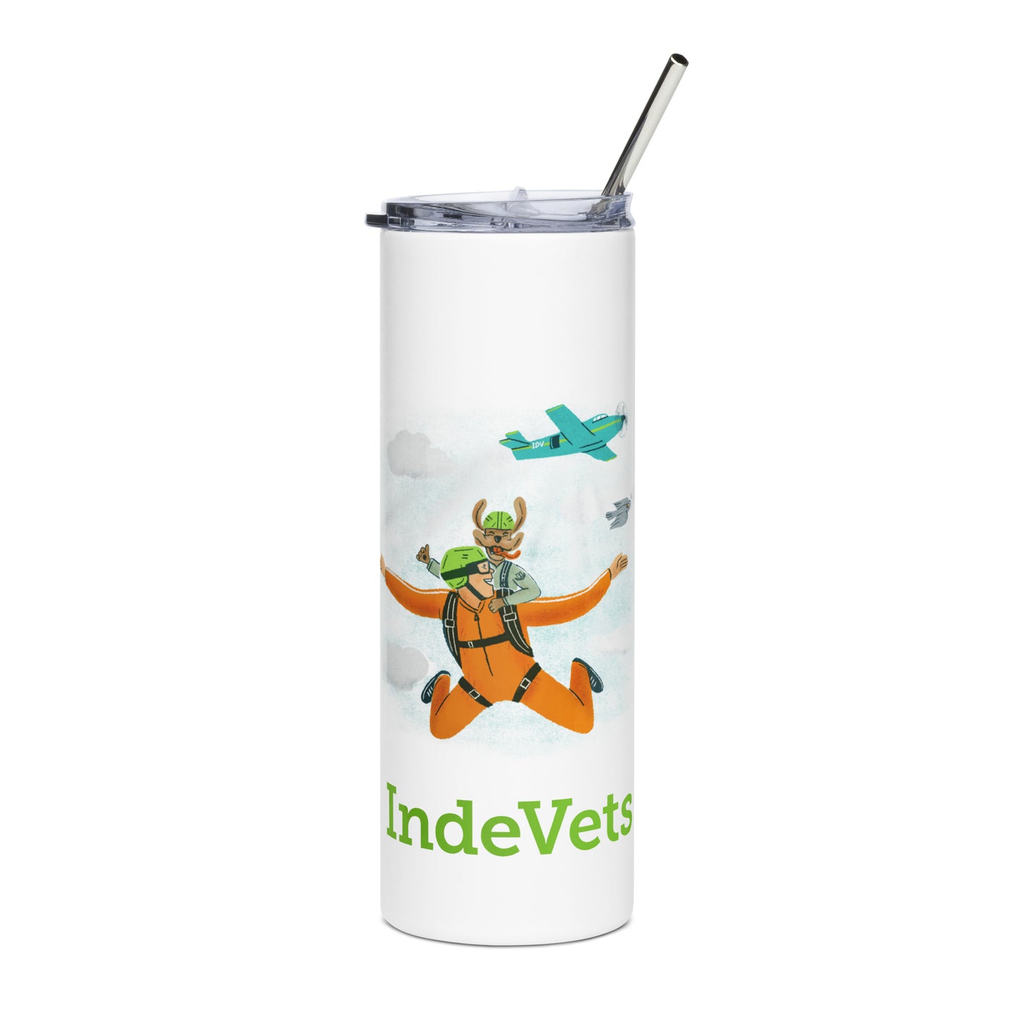 Stainless Steel Tumbler (Skydiver)