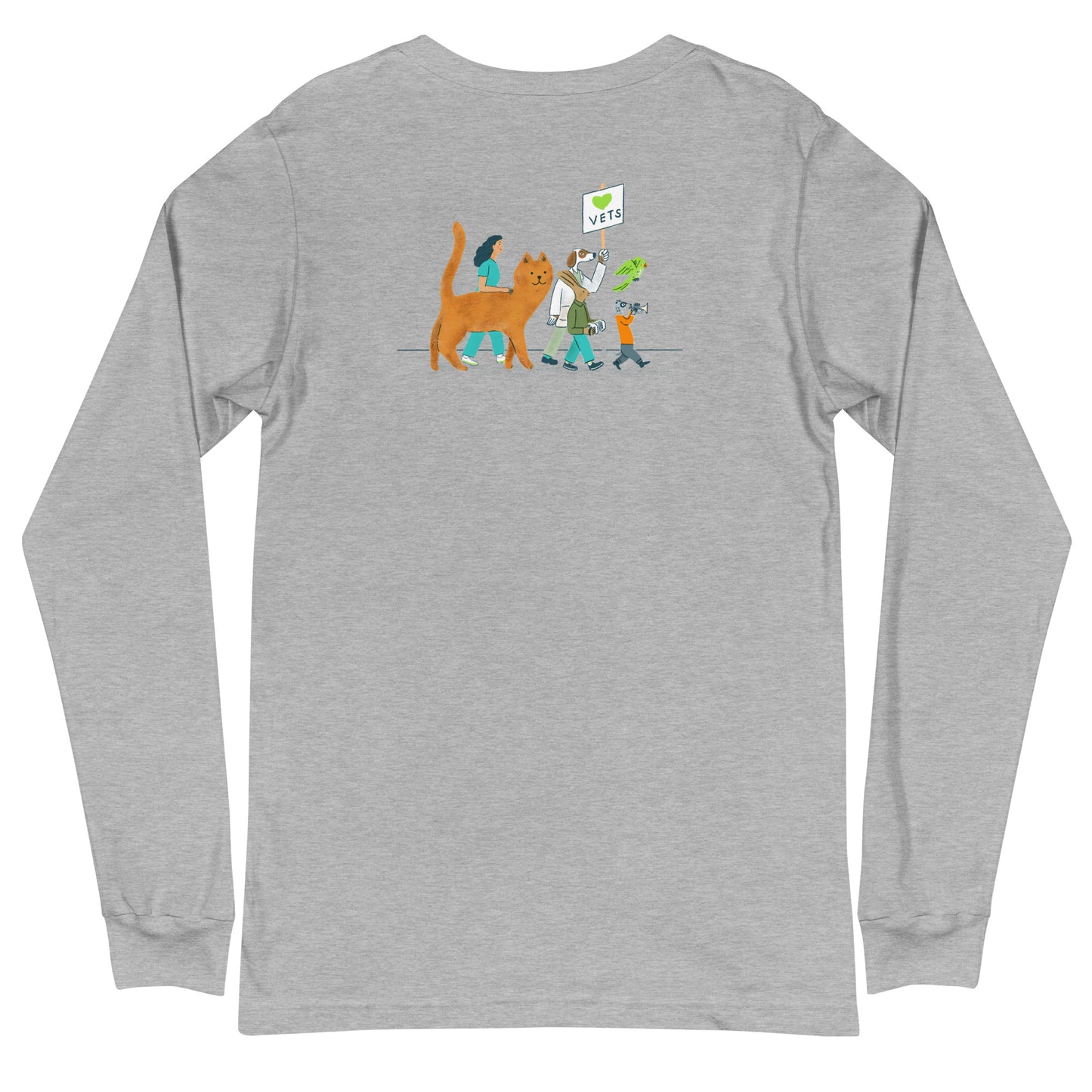 Unisex Long Sleeve Tee (Parade)