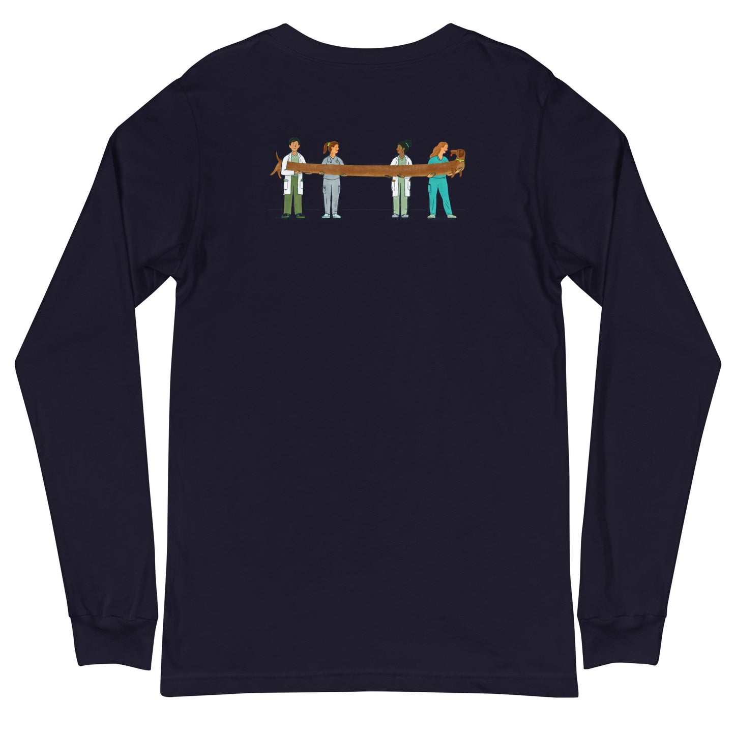 Unisex Long Sleeve Tee (Wiener Dog)