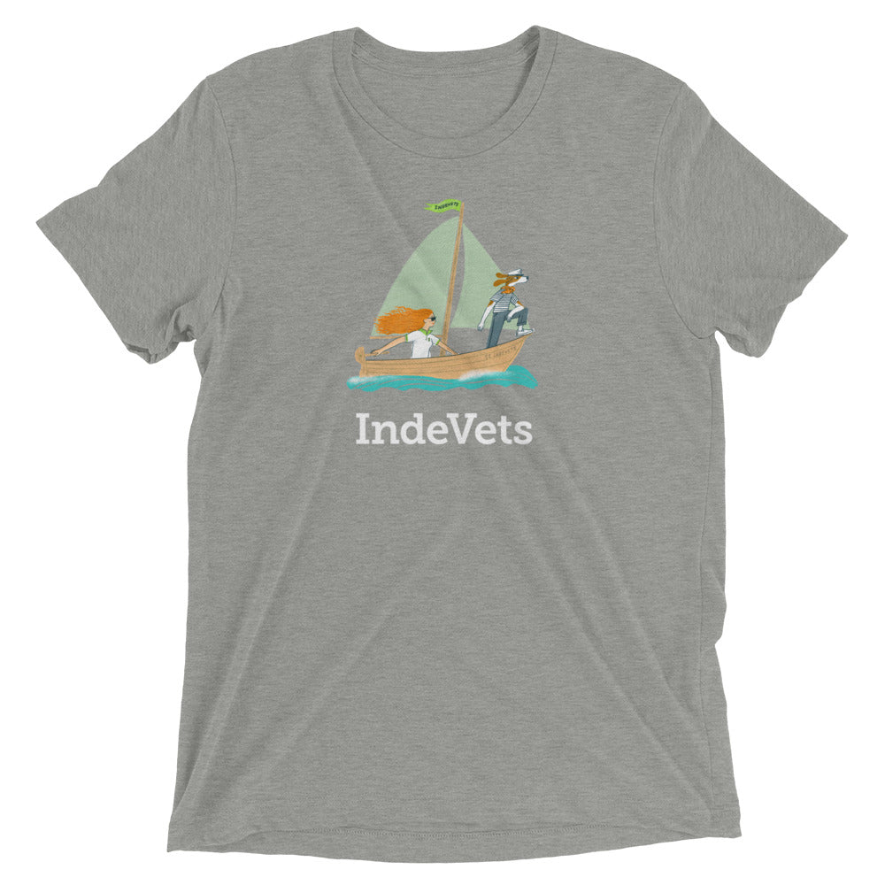 Unisex Triblend Tee (Sailboat)