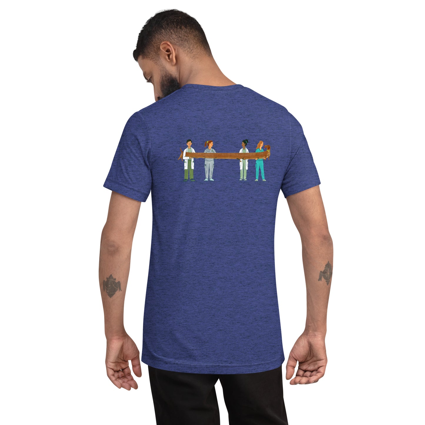 Unisex Triblend Tee (Wiener Dog)