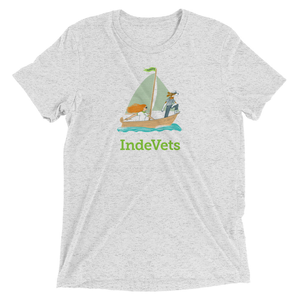 Unisex Triblend Tee (Sailboat)