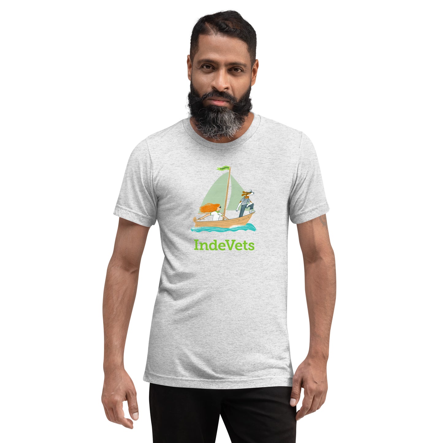 Unisex Triblend Tee (Sailboat)