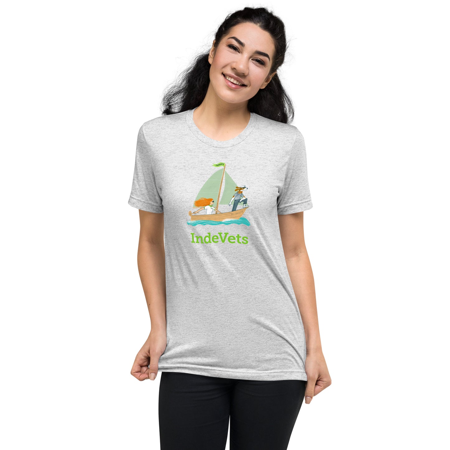 Unisex Triblend Tee (Sailboat)