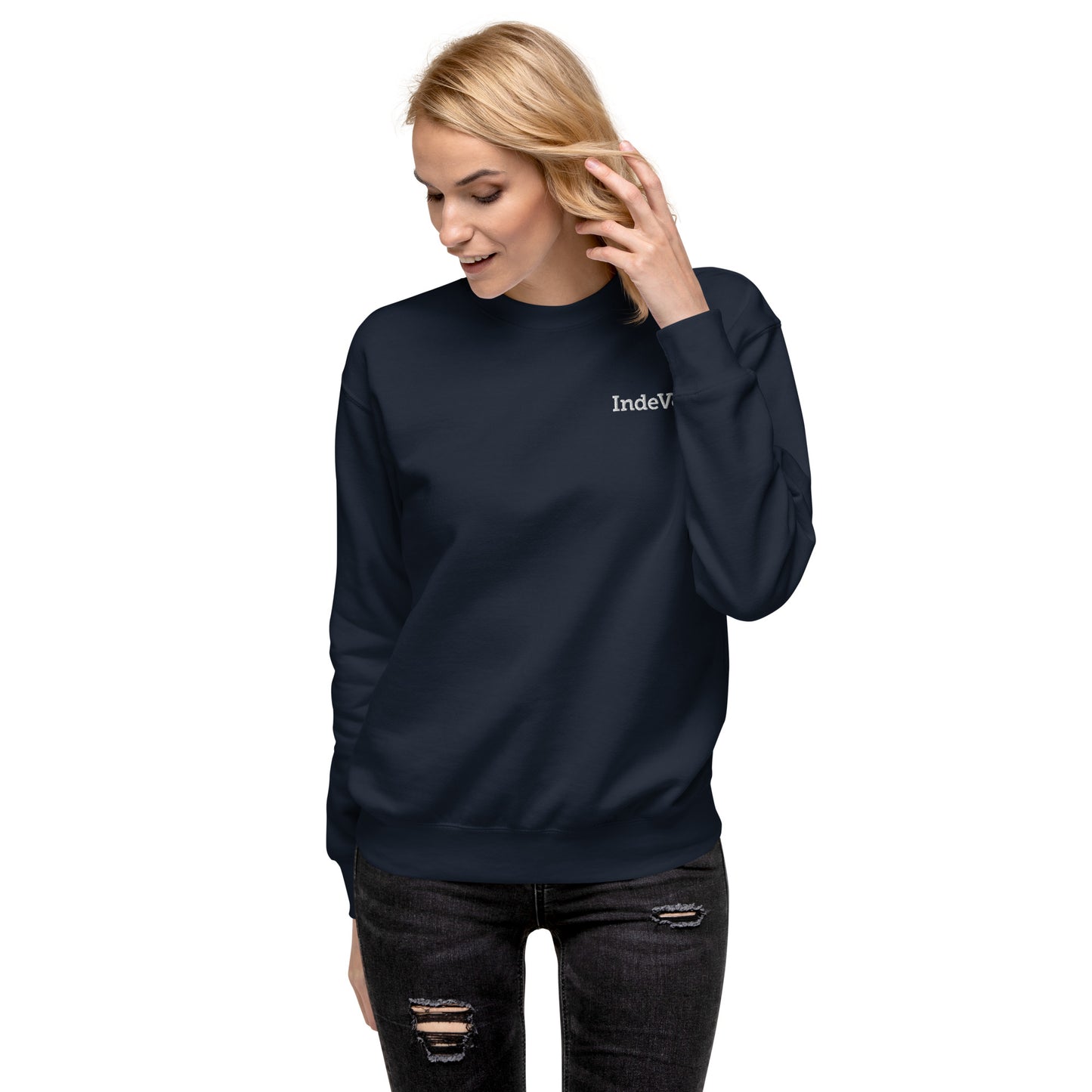 Unisex Premium Sweatshirt (Embroidered)